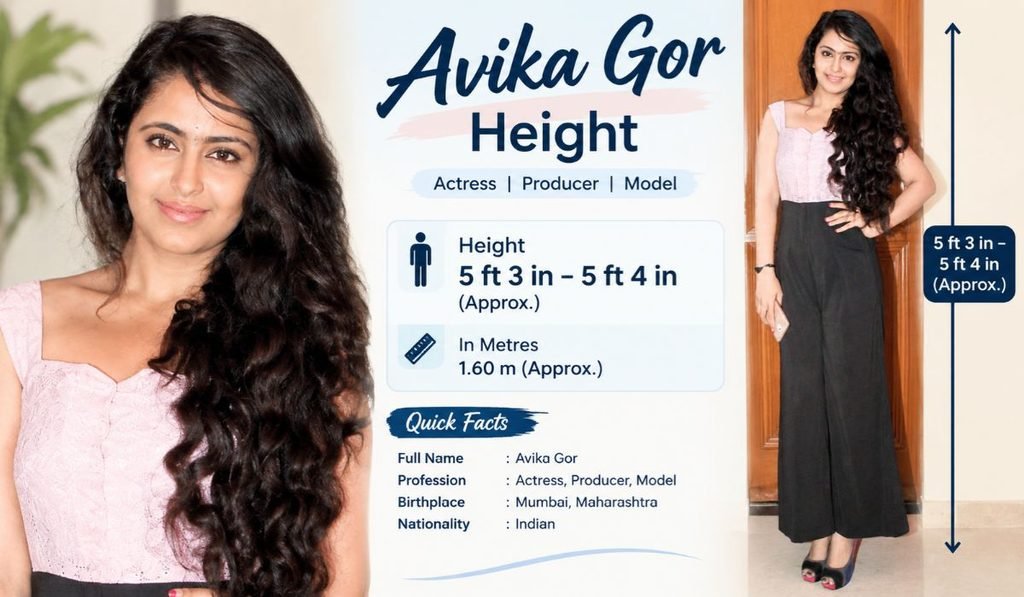 Avika Gor Height