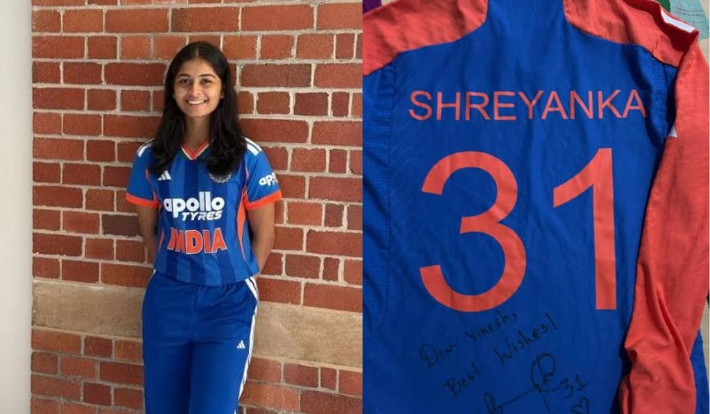 Shreyanka Patil Jersey Number